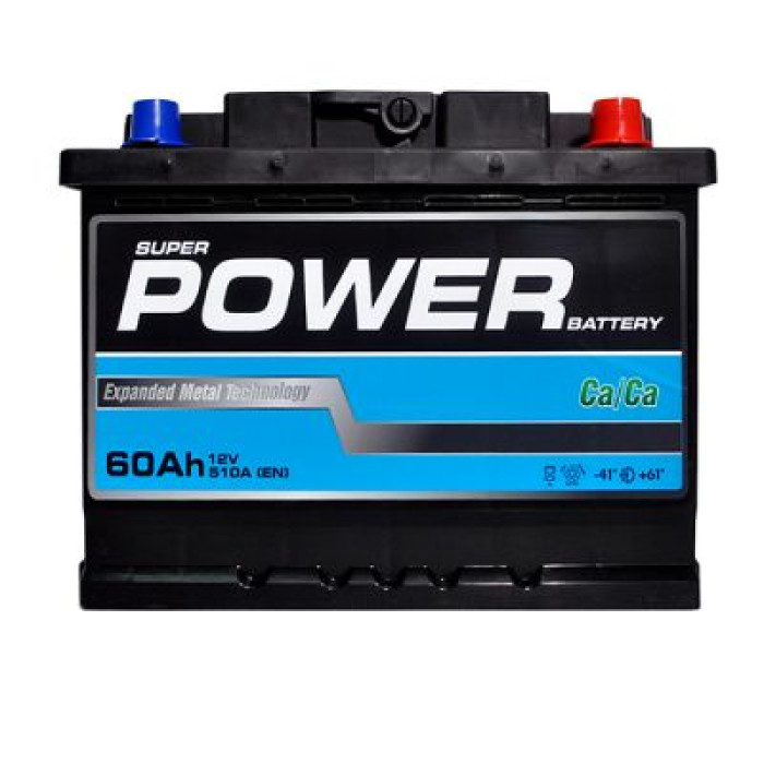Автомобільний акумулятор POWER MF Black 6СТ-60Ah АзЕ 510 5502245