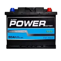 Автомобільний акумулятор POWER MF Black 6СТ-60Ah АзЕ 510 5502245