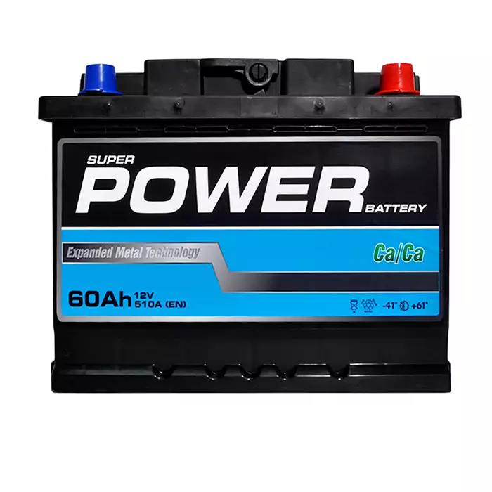 Автомобільний акумулятор POWER MF Black 6СТ-60Ah АзЕ 510 5502245