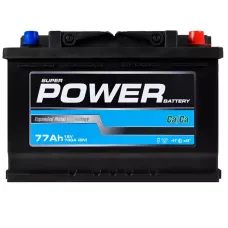 Автомобільний акумулятор POWER MF Black 6СТ-77Ah АзЕ 700A 5502252