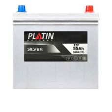Автомобильный аккумулятор PLATIN Silver Asia SMF 6Т-55Ah АзЕ 520A 5502394/5502419 kalin