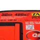 Автомобильный аккумулятор ZAP 6СТ-50Ah АзЕ 480A 550 98z