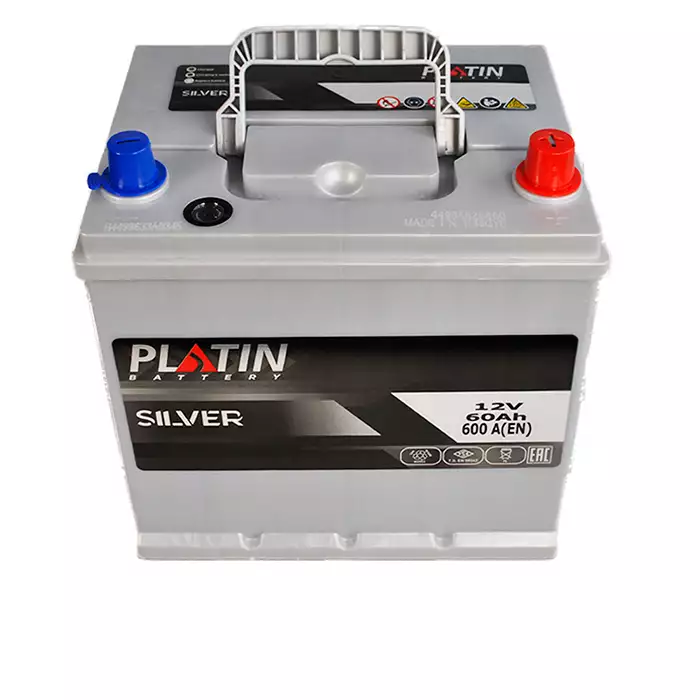 Автомобільний акумулятор PLATIN Silver Asia SMF 6СТ-60Ah АзЕ 600A 5552348