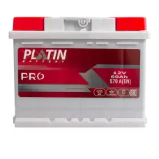 Автомобільний акумулятор PLATIN Pro MF 6СТ-60Ah АзЕ 570A 5552354