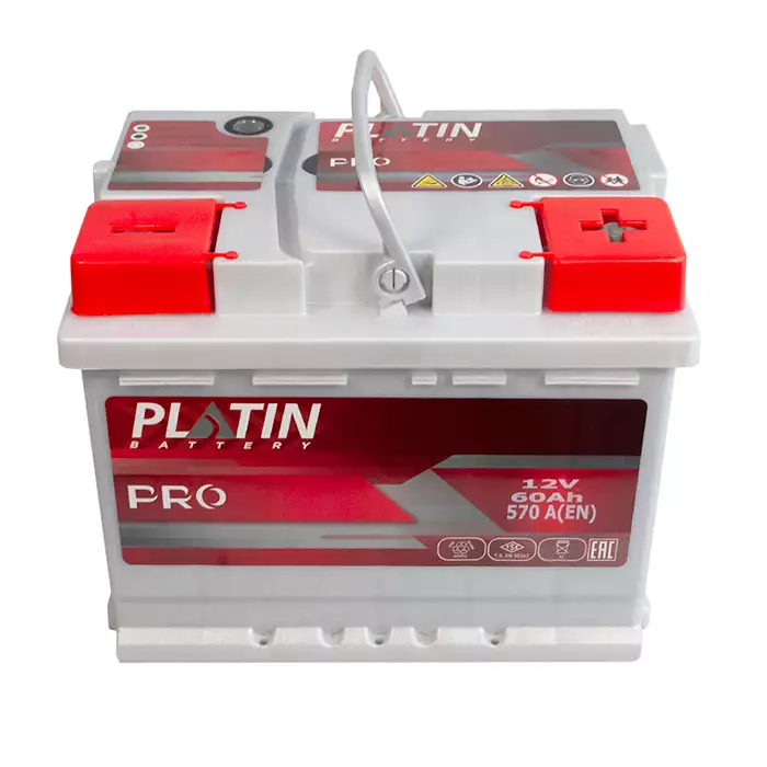 Автомобільний акумулятор PLATIN Pro MF 6СТ-60Ah АзЕ 570A 5552354