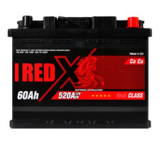 Автомобільний акумулятор RED X 6СТ-60Ah АзЕ 520A 555 80rx