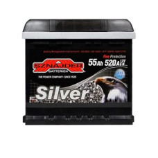 Автомобильный аккумулятор SZNAJDER Silver 6СТ-55Ah АзЕ 520A 555 83