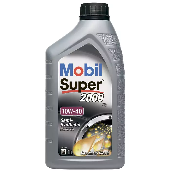 Автомобільна моторна олива Mobil Super 2000 10W-40 1л