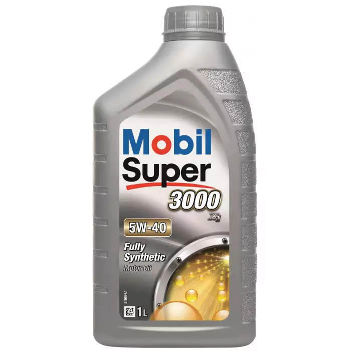 Автомобильное моторное масло Mobil Super 3000 5W-40 1л