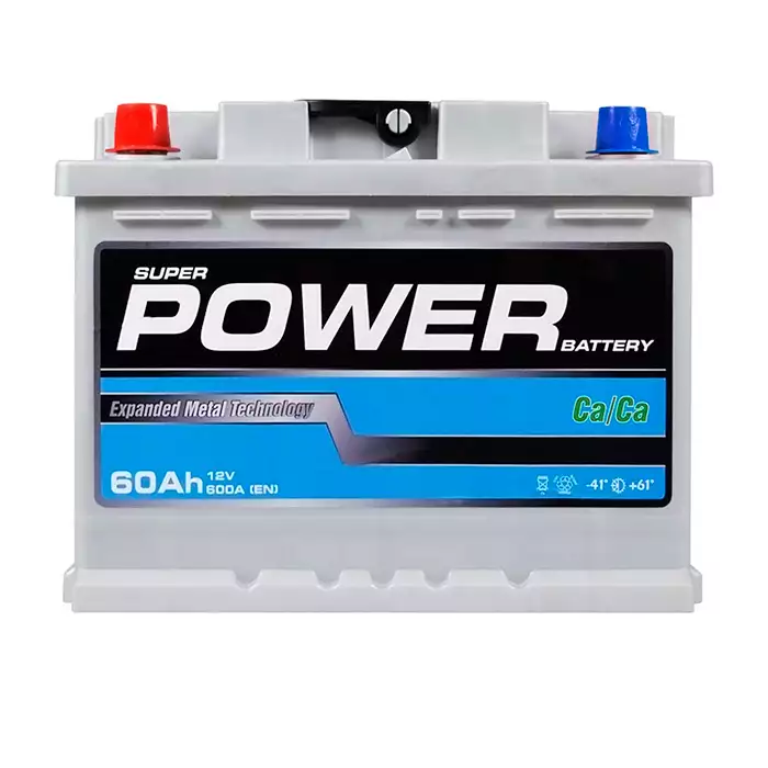 Автомобільний акумулятор POWER MF Silver 6СТ-60Ah Аз 600 5602661-1