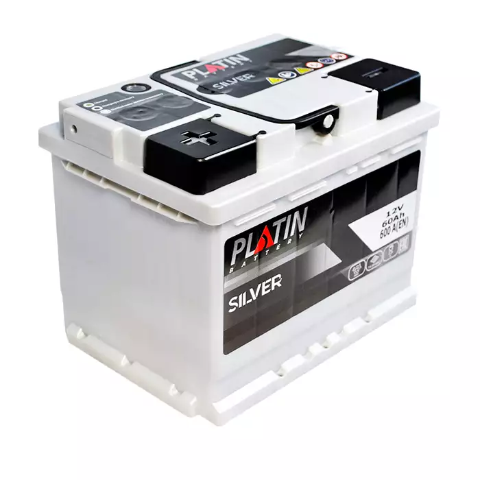 Автомобільний акумулятор PLATIN Silver MF 6СТ-60Ah Аз 600A 5602661