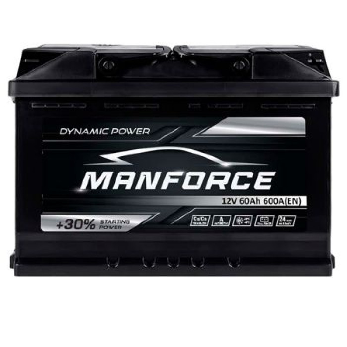 Автомобільний акумулятор MANFORСE MF 6СТ-60Ah АзЕ 600A 5602689