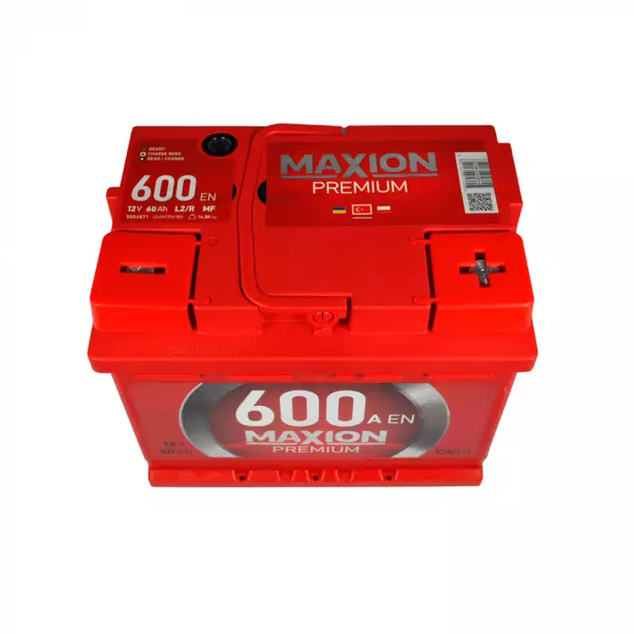 Автомобільний акумулятор MAXION Premium 6СТ-60Аh АзЕ 600A 5606721249