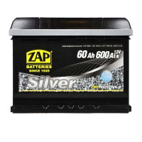 Автомобільний акумулятор ZAP Silver 6СТ-60Ah АзЕ 600A 560 83z