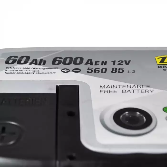 Автомобільний акумулятор ZAP Silver 6СТ-60Ah Аз 600A 560 85z