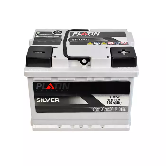 Автомобільний акумулятор PLATIN Silver MF 6СТ-65Ah АзЕ 640A 5652068