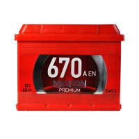 Автомобильный аккумулятор MAXION Premium 6СТ-65Аh АзЕ 670A 5656704249-2