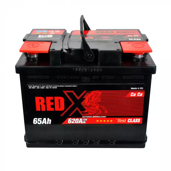 Автомобільний акумулятор RED X 6СТ-65Ah Аз 620A 565 81rx