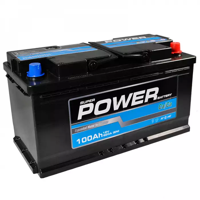 Автомобільний акумулятор POWER MF Black 6СТ-100Ah АзЕ 820 5752138