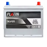 Автомобільний акумулятор PLATIN Silver Asia SMF 6СТ-75Ah АзЕ 750A 5752178