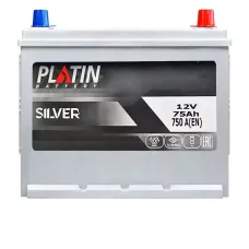 Автомобільний акумулятор PLATIN Silver Asia SMF 6СТ-75Ah АзЕ 750A 5752178
