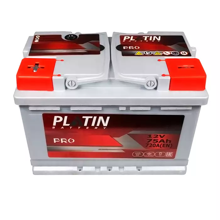 Автомобільний акумулятор PLATIN Pro MF 6СТ-75Ah Аз 720A 57522011