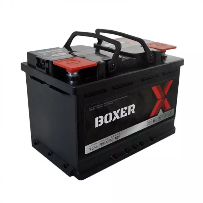 Автомобільний акумулятор BOXER 6СТ-75Ah АзЕ 720A 575 80bx