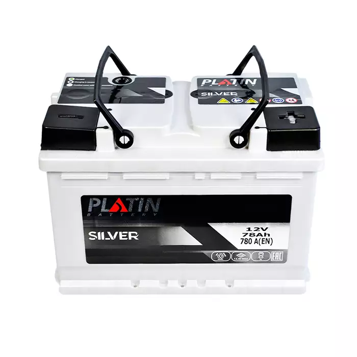 Автомобільний акумулятор PLATIN Silver MF 6СТ-78Ah АзЕ 780A 58022266