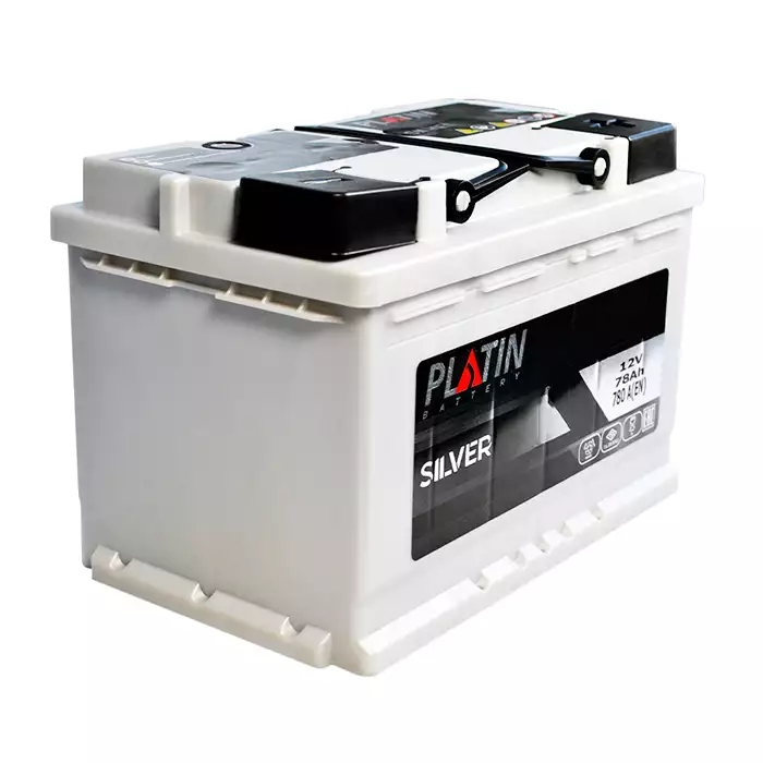 Автомобільний акумулятор PLATIN Silver MF 6СТ-78Ah АзЕ 780A 58022266