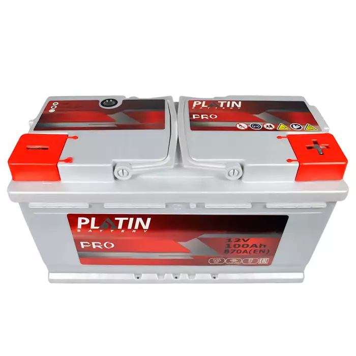 Автомобільний акумулятор PLATIN Pro MF 6СТ-100Ah АзЕ 870A 5902279