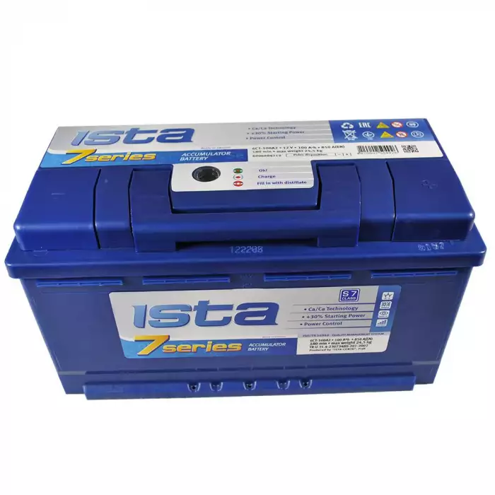 Автомобільний акумулятор ISTA 7 Series 6СТ-100Ah АзЕ 850A 60060042191