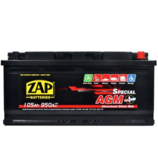 Автомобільний акумулятор ZAP AGM 6СТ-105Ah АзЕ 950A 605 02z