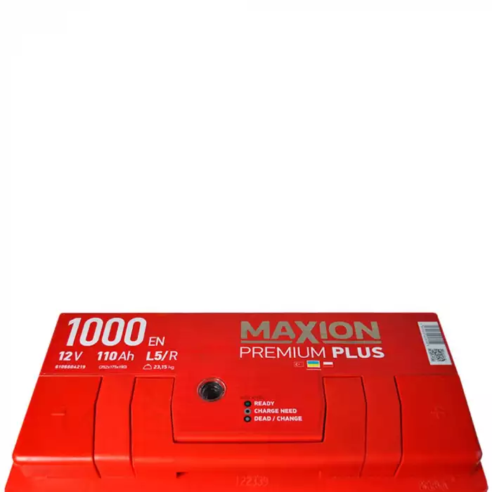 Автомобільний акумулятор MAXION Premium Plus 6СТ-110Аh АзЕ 1000A 6106604219