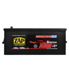 Автомобільний акумулятор ZAP AGM SPECIAL Truck 6СТ-180Ah Аз 1000A 680 02z