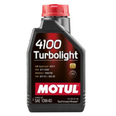 Автомобільна моторна олива MOTUL 4100 Turbolight 10W-40 1л 108644