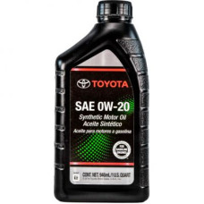 Автомобильное моторное масло TOYOTA  0W-20 USA 1л 002790WQTE