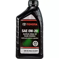 Автомобильное моторное масло TOYOTA  0W-20 USA 1л 002790WQTE