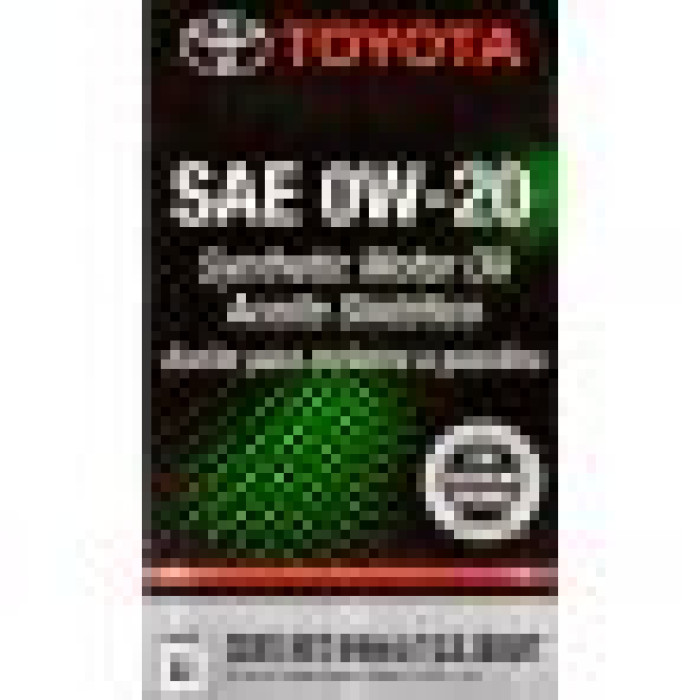 Автомобильное моторное масло TOYOTA  0W-20 USA 1л 002790WQTE