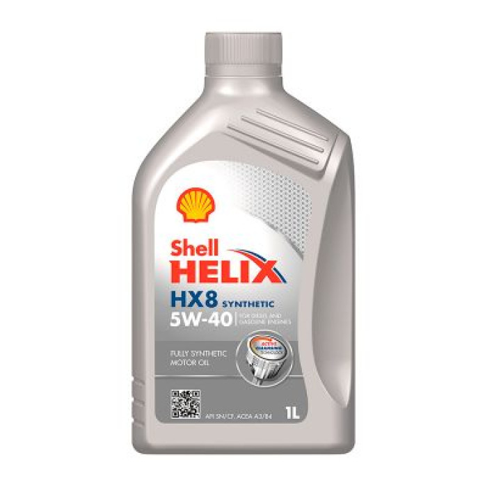 Автомобильное моторное масло Shell Helix HX8 5W-40 1л