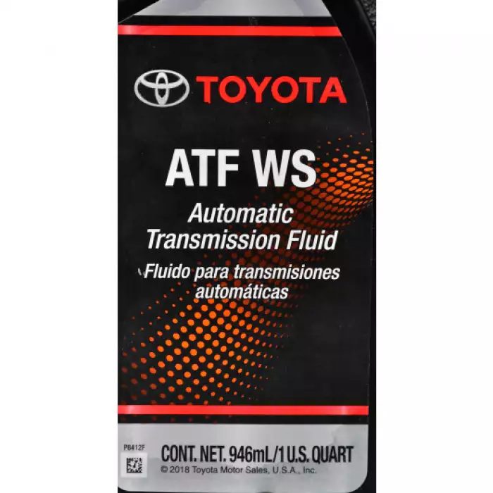 Масло трансмиссионное TOYOTA ATF WS 1л 00289ATFWS