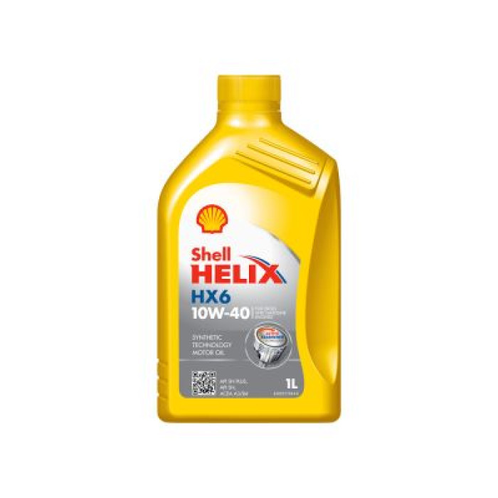 Автомобільна моторна олива Shell Helix HX6 10W-40 1л