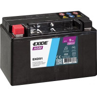 Мото аккумулятор EXIDE Start-Stop Auxiliary 6СТ-9Ah Аз 12В 120А (EN) EK091