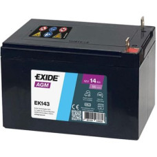 Мото акумулятор EXIDE Start-Stop Auxiliary 6СТ-14Ah Аз 12В 80А (EN) EK143