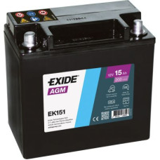 Мото аккумулятор EXIDE Start-Stop Auxiliary 6СТ-15Ah Аз 12В 200А (EN) EK151