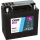 Мото акумулятор EXIDE Start-Stop Auxiliary 6СТ-15Ah Аз 12В 200А (EN) EK151