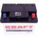 Автомобильный аккумулятор KRAFT 6СТ-65Ah АзЕ 680A (EN)