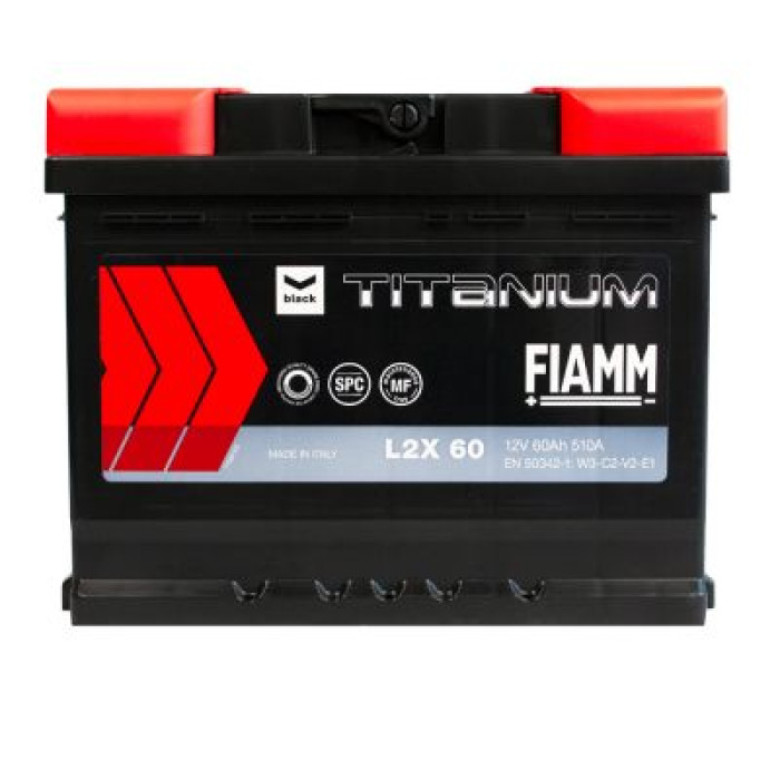 Автомобильный аккумулятор FIAMM Titanium Black  6СТ-60Ah Аз 510A 7905179