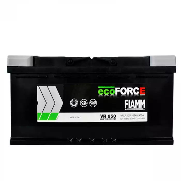 Автомобільний акумулятор FIAMM Ecoforce AGM 6СТ-105Ah АзЕ 950А 7906203