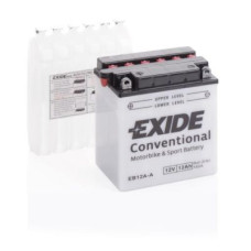 Мото акумулятор EXIDE CONVENTIONAL 6СТ-12Ah Аз 12В 165А (EN) EB12A-A