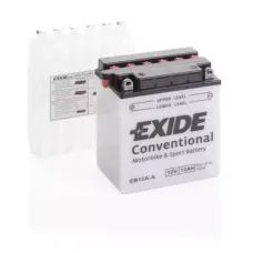 Мото аккумулятор EXIDE CONVENTIONAL 6СТ-12Ah Аз 12В 165А (EN) EB12A-A